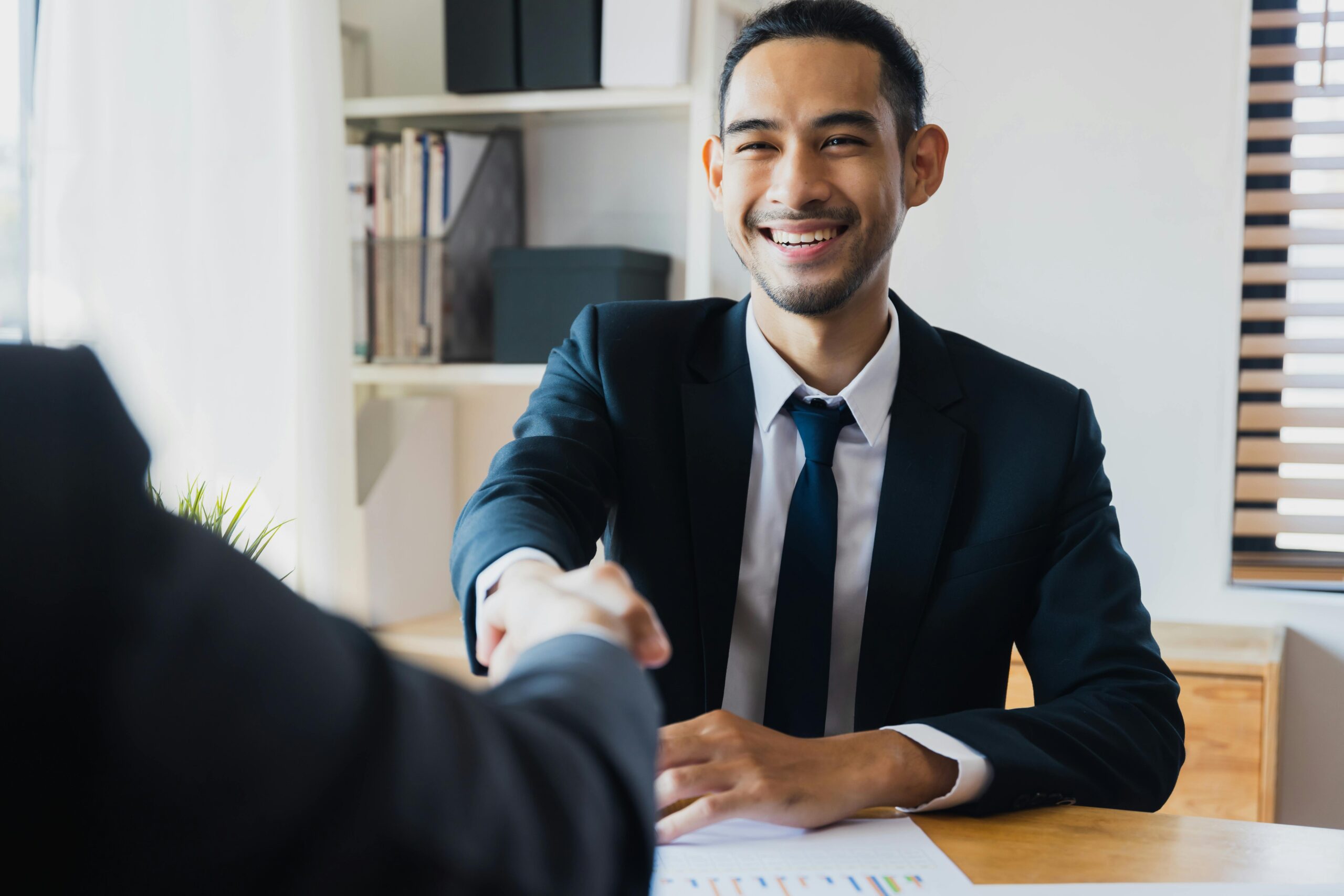 Photo by Khwanchai Phanthong: https://www.pexels.com/photo/successful-negotiate-and-handshake-concept-two-businessman-shake-hand-with-partner-to-celebration-partnership-and-teamwork-business-deal-12885861/